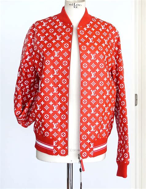 gucci louis vuitton jacket collab|supreme x Louis Vuitton jacket.